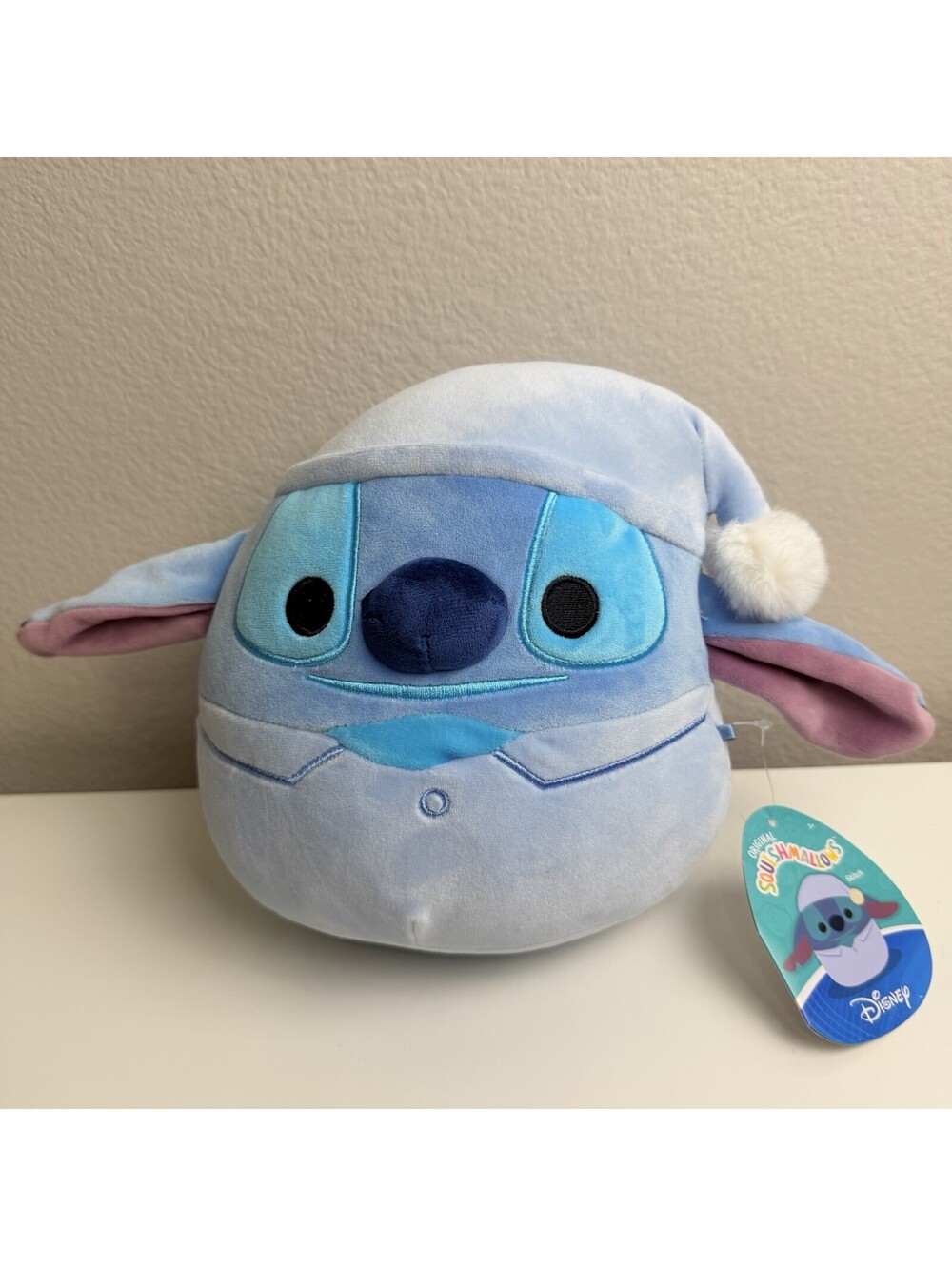 Disney Squishmallows Stitch Sleep Pajamas Plush 10” Kellytoy NWT Lilo & Stitch